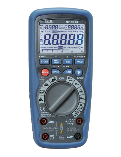 专业防水数字万用表DT-9929