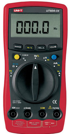 数字万用表UT60A-CN
